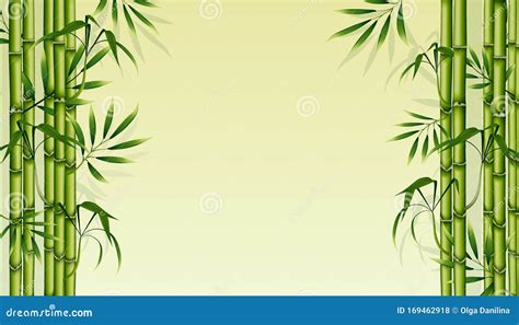 Bamboo Background Vector Stock Vector Illustration Of Graphic 169462918