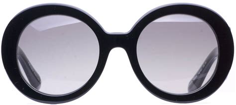 Prada Spr 27n Round Baroque Swirl Womens Sunglasses