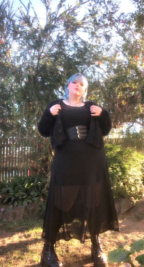 Grunge Plus Size Outfits Plus Size Witchy Outfits Alt Plus Size