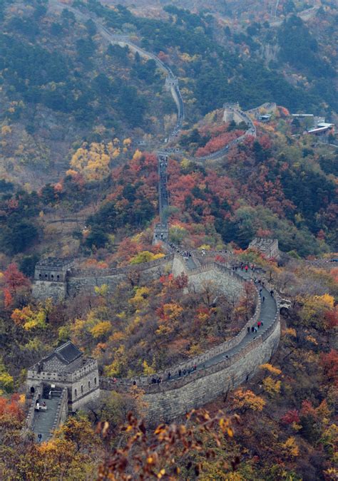Time To Enjoy The Autumn Scenery At Mutianyu Great Wall China Plus