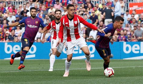 Athletic club vs barcelona head to head stats. Barcelona vs Athletic Bilbao 1-1 Goles Video Resumen ...