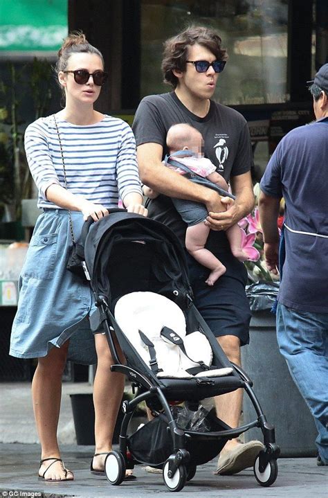 Keira Knightleys Husband James Righton Cradles Their Baby Daughter