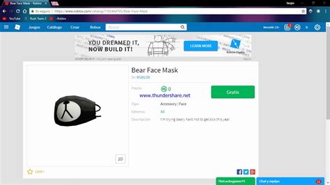 Bear Mask Roblox Id Code Robux Hack No Human