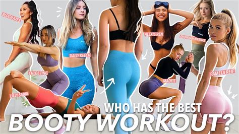 I Did Every Single Booty Workout On Youtube Which Fitness Influencer’s Booty Workout Is The