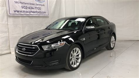 Ford Certified Pre Owned Black 2018 Taurus Limited Macphee Ford Youtube