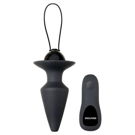 Evolved Plug And Play Remote Control Anal Plug Black Sex Toys At Adult Empire