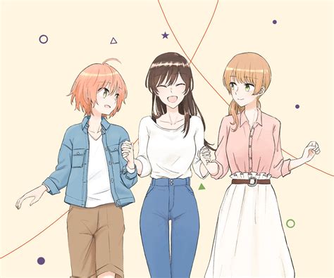 Download Sayaka Saeki Touko Nanami Yuu Koito Anime Bloom Into You Hd