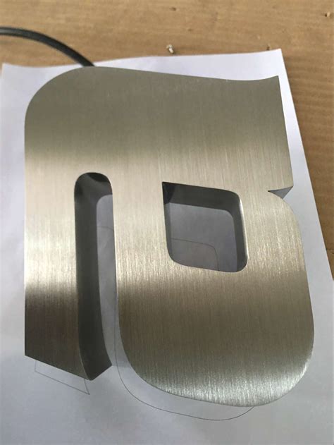 Brushed Sliver A Avs Group Global Brass And Stainless Steel Lettering