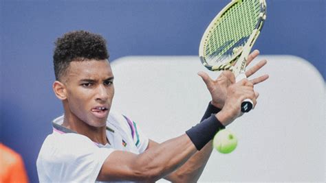 Born august 8, 2000) is a canadian professional tennis player. Canada's Auger Aliassime advances at Miami Open - SABC ...