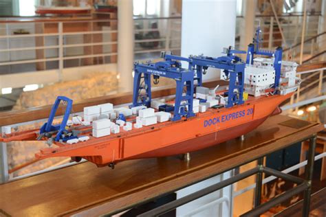 Model Of The Dock Express 20 A Diamond Mining Ship Now Operated By De