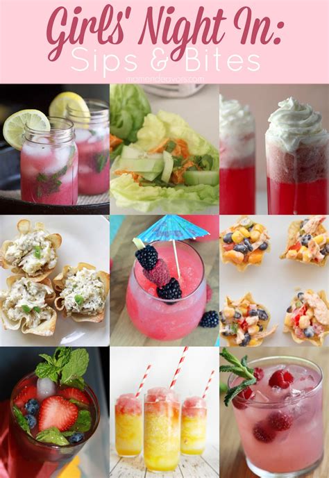 Delicious Recipes For A Girls Night In Mom Endeavors Food Girls