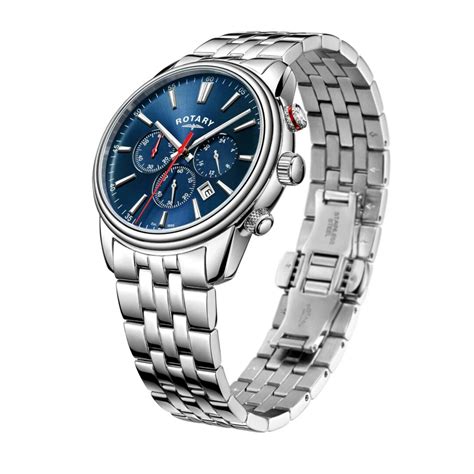 Rotary Oxford Chronograph Hc Jewellers Mens Watch