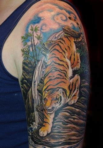 Tiger tattoo sleeve sleeve tattoos piercings ink tattoo sleeves peircings piercing india ink arm tattoo. 15 Best Half Sleeve Tattoo Designs for Men and Women