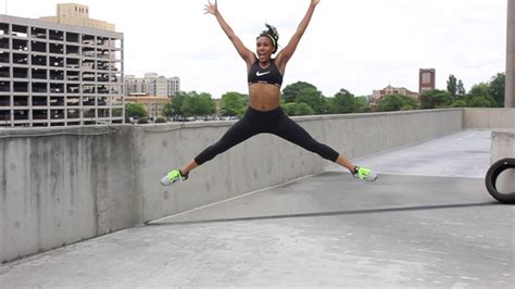 Nike Promo Fitness Model Naomi Mack Youtube