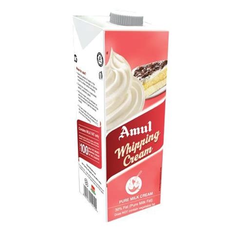 Amul Whipping Cream 250 Ml Sajnas Nuts And Fruits