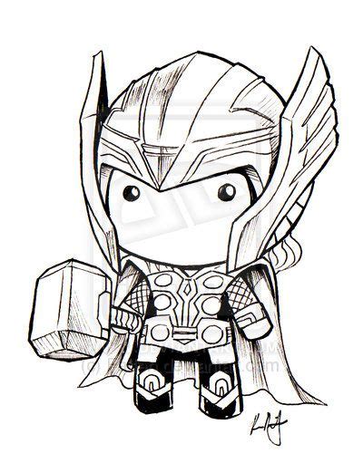 Thor Chibi Doll By Kevinraganit On Deviantart Thor Art Chibi Marvel