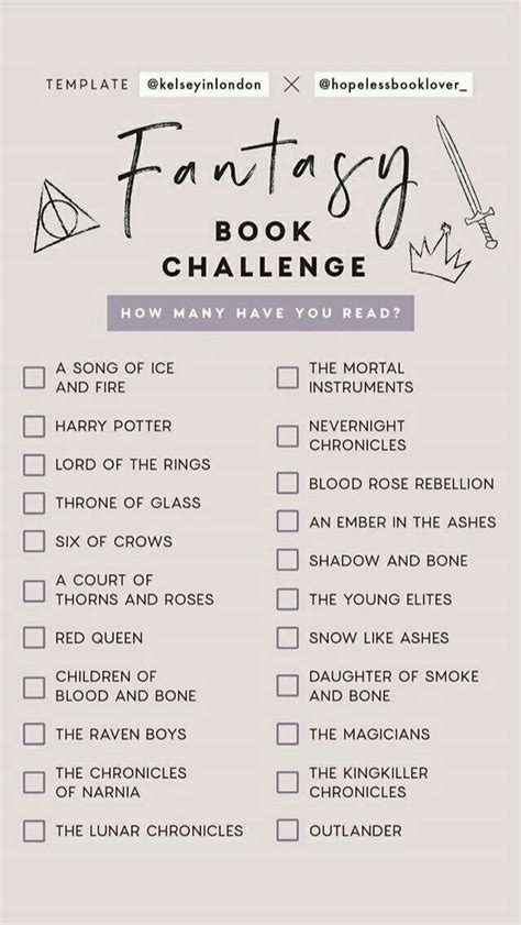 Fantasy Book Challenge Reading Lists Book Lists Book Club Books Book Worth Reading Reading