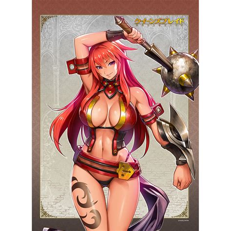 Queen S Blade Unlimited B2 Tapestry Bandit Of The Wilderness Risty