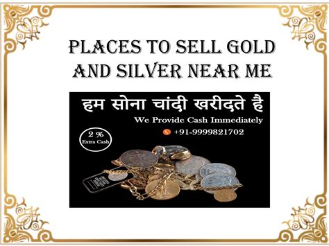 Before you set out to sell your gold jewelry follow these tips to make sure what you get back in cash is worth parting with jewelry that often represents cherished. Places To Sell Gold And Silver Near Me by ishika - Issuu
