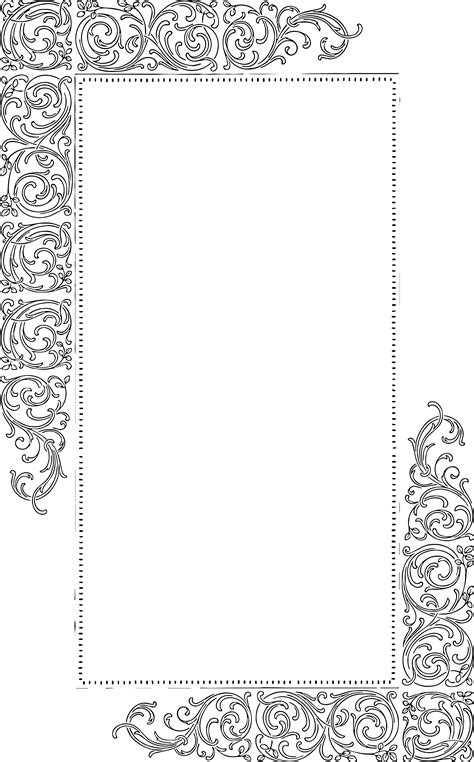 Free Vector Art Fancy Vintage Borders