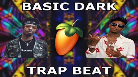 How I Made A Basic Dark Trap Beat Fl Studio Trap Beat Tutorial S7