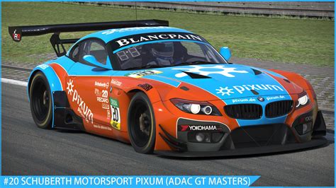 Shubert Motorsport Pixum 20 Bmw Z4 Gt3 Adac Gt Masters By Sergio