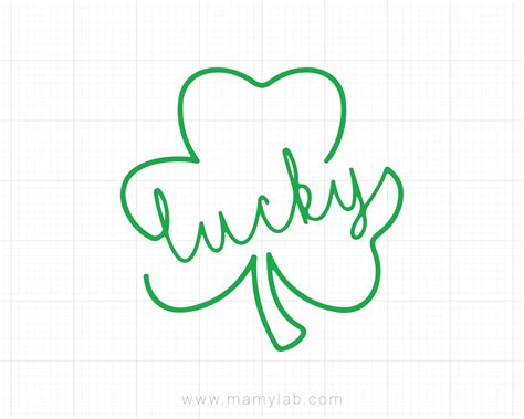 Free Svg File Shamrock 223 File For Free 3d Svg Files For Cricut