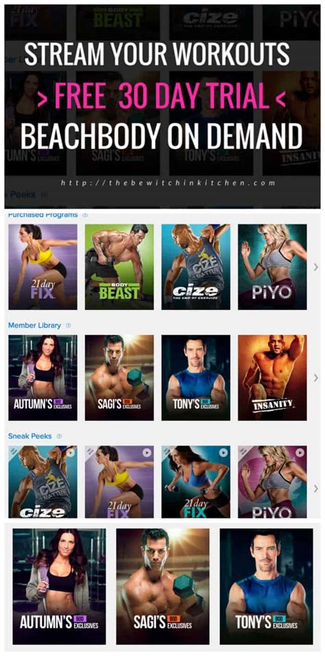 Beachbody On Demand Stream Your Workouts The Bewitchin Kitchen