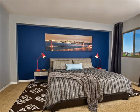 Blue Accent Wall Home Design Ideas Pictures Remodel And