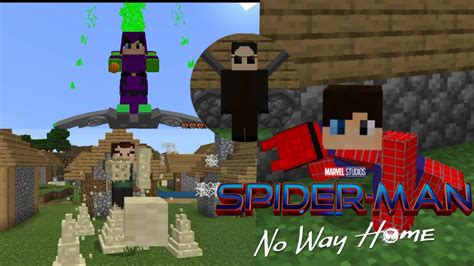 Mod De Spiderman Para Minecraft Spiderman Spiderman No Way Home
