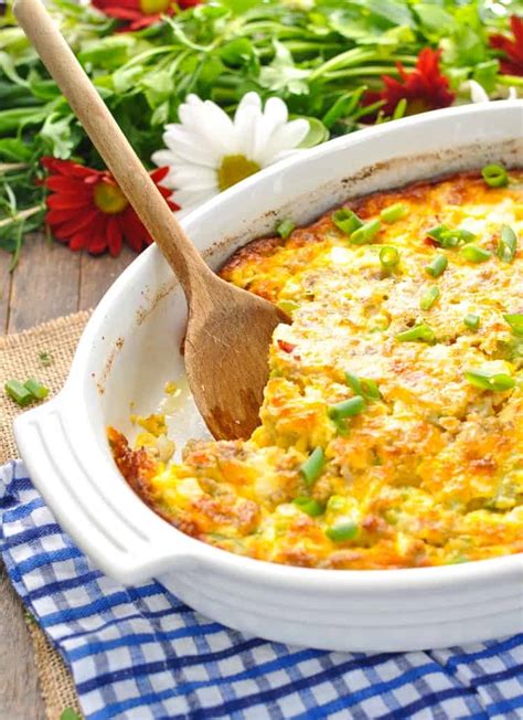 Sallies Overnight Easy Breakfast Casserole The Seasoned Mom