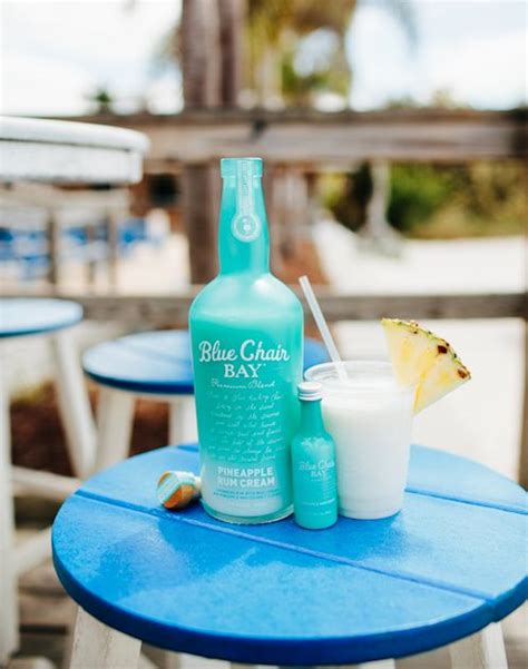 These easy cocktails couldn't be simpler, made with just two ingredients each. PINEAPPLE SLICE // 2 oz. Blue Chair Bay®, Pineapple Rum Cream, 4 oz. coconut water // Two ...