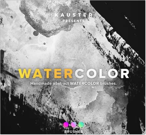 40 Top Watercolor Photoshop Brushes 2018 Templatefor