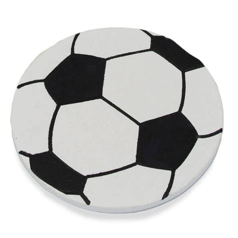 Bestpysanky Finished Painted Wooden Soccer Ball Shape Cutout Diy Craft