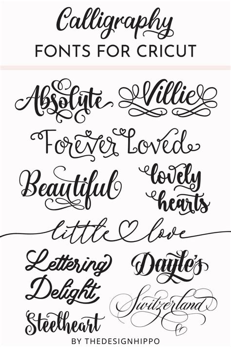 Drawing And Illustration Digital Cricut Fonts Commercial Use Font