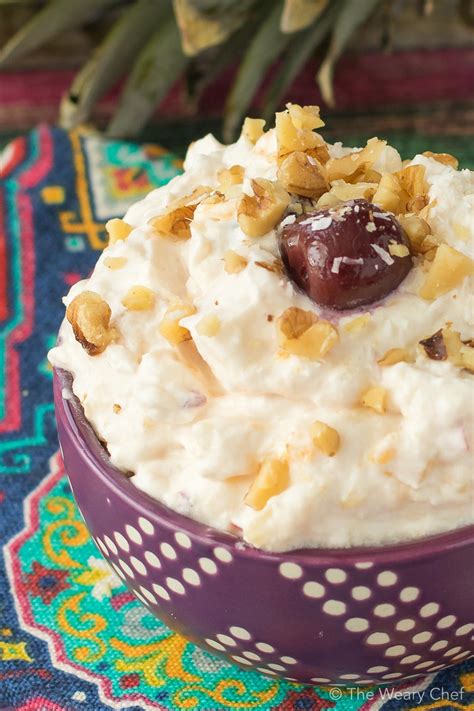 Mix together well and refrigerate for 30 to 45 minutes. Ambrosia Recipe - Dan330