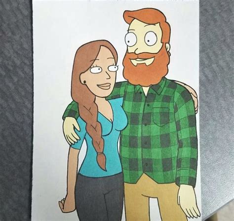Boyfriend Draws His Girlfriend In 10 Different Cartoon Styles For