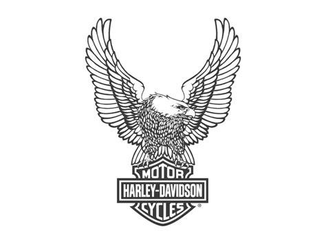 Harley Davidson Eagle Logo Png Vector In Svg Pdf Ai Cdr Format