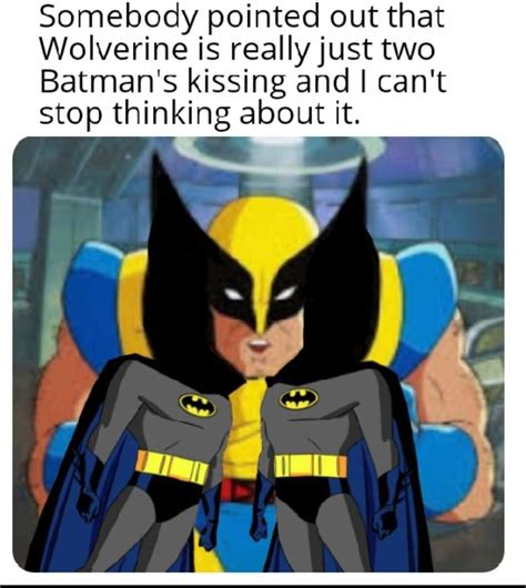 Top 34 Imagen Wolverine Batman Kissing Abzlocalmx