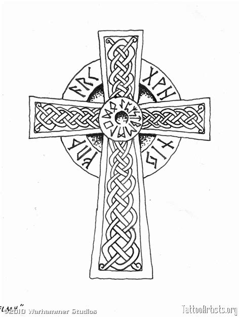This is a drawing of a celtic cross. Wood Cross Drawing at GetDrawings | Free download
