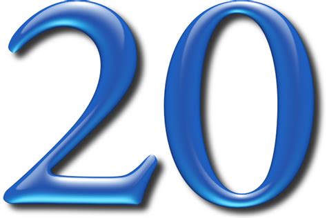 20 20 Years Anniversary Rainbow Sketch Font Design From Colorful