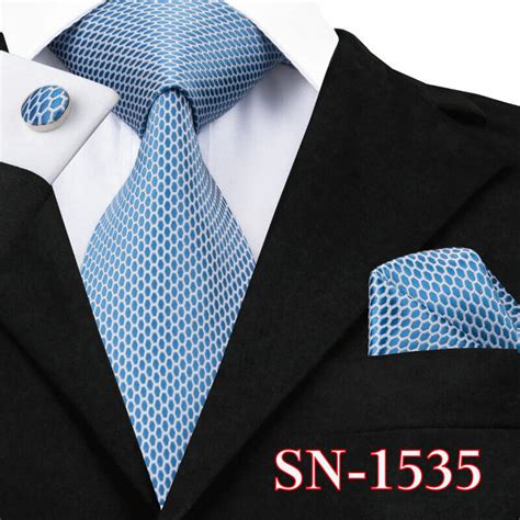 Hi Tie New Hot Trend Solid Color Plain Classic Necktie Mens Tie Set Wedding Picture 7 Of 48