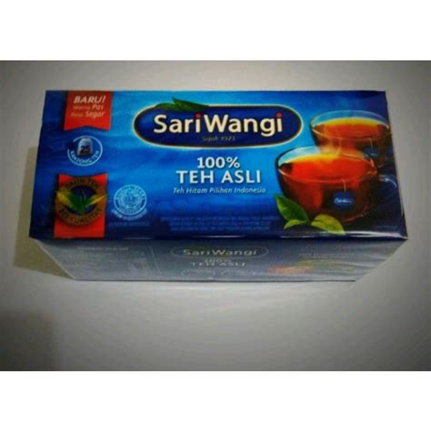 Jual Teh Sari Wangi Sachet Kotak 25 Pcs Shopee Indonesia