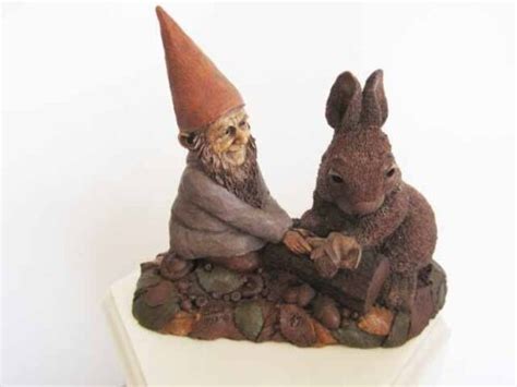 Rare 1992 Vintage Tom Clark Tim Wolfe Cairn Studio Gnome Sculpture Vet