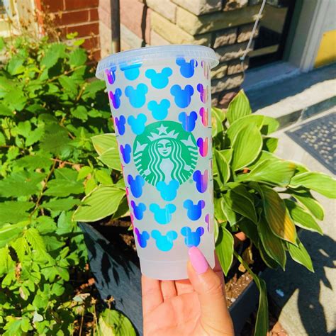 Mickey Mouse Starbucks Cup Personalized T Best Friend Etsy
