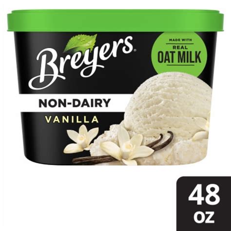 Breyers Vanilla Non Dairy Ice Cream 48 Oz Fred Meyer