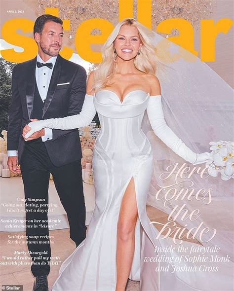The Real Reason Sophie Monk And Her New Husband Joshua Gross Had No