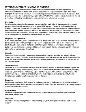 Do not simply copy those papers. Clk Literature Review Subheadings Example