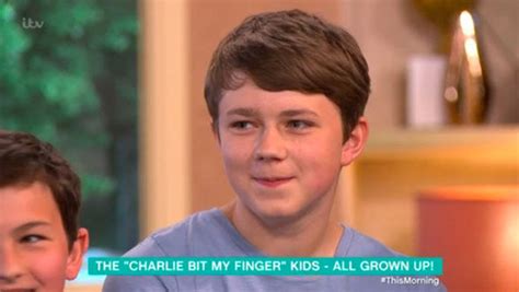 Harry, who is hurt, says ouch repeatedly and his charlie bit my finger had received 2.6 million views on youtube at the start of february 200810 and 12 million views in march 2008.11 in. Charlie Bit My Finger boys are all grown up! You'll NEVER ...