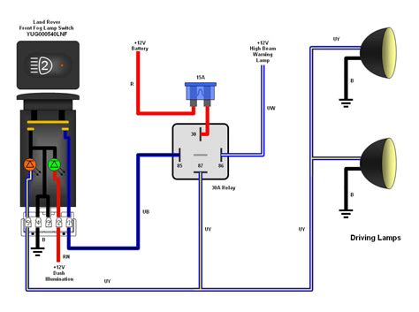 5 Pin Relay Wiring Diagram For Lights